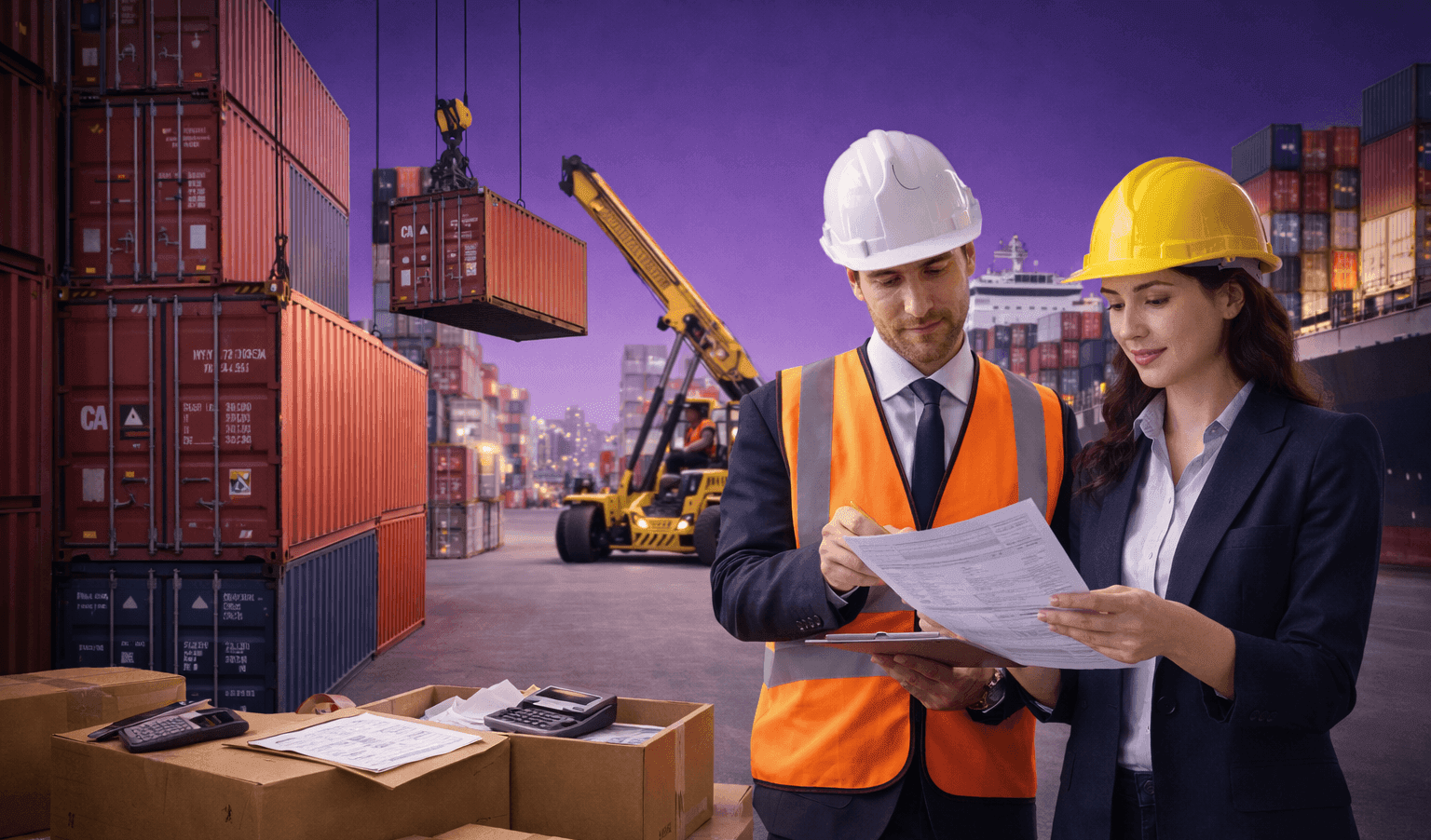 Import and export handling services by Viora Express Logistics LLC