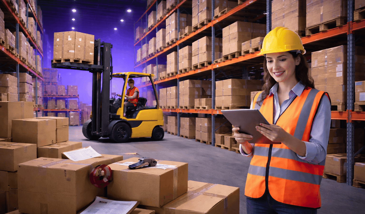 Warehousing and storage solutions by Viora Express Logistics LLC